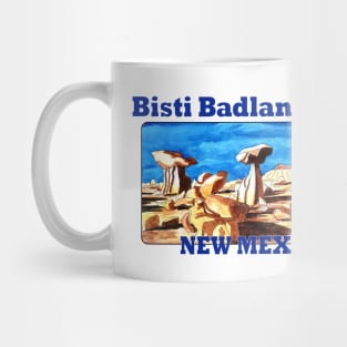 Bisti Badlands, New Mexico Mug